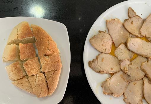 El mollete Cordobés lleva lomo al horno con vino de Montilla-Moriles