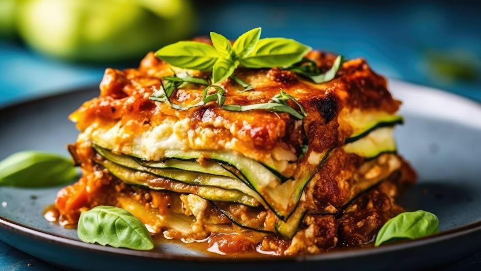 Lasaña de calabacín: una receta sana, fácil y rápida para viajar a Italia