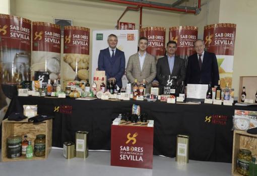 Alberto García Reyes, Rodrigo Rodríguez, Amador Sánchez y Álvaro Rodríguez Guitart