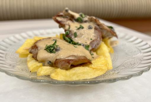 Solomillo a la pimienta
