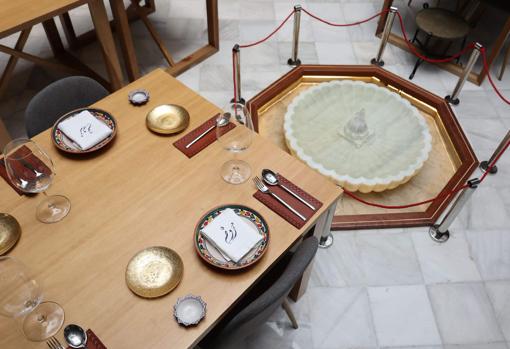 Sala del restaurante Alma de Ezequiel Montilla (Puente Genil)