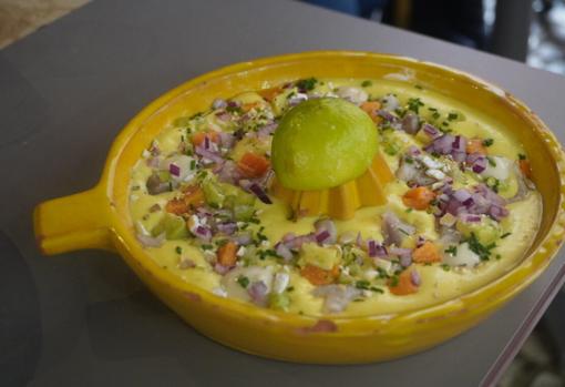 Ceviche de corvina