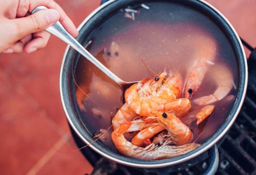 Controla el tiempode cocción para que el marisco no se estropee