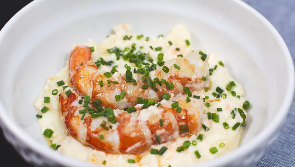 Ensaladilla de langostinos