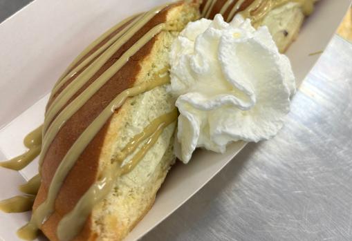 La heladería de Los Bermejales que se hizo viral por sus dorayakis rellenos de helado