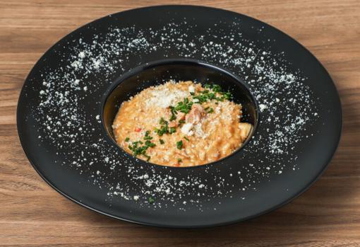 Risotto de ibéricos