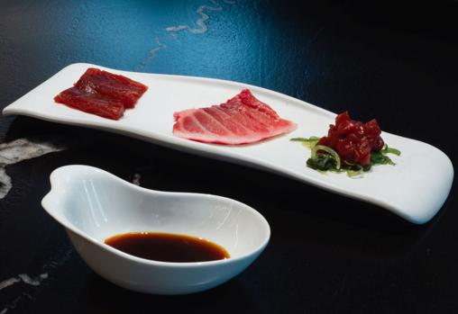 Balbuena y Huertas lanza un menú dedicado al atún rojo de almadraba