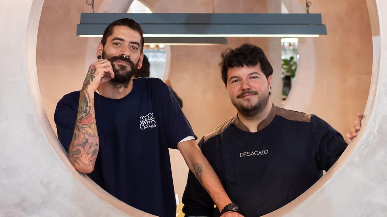 Francis Balongo y Pablo Carrasco