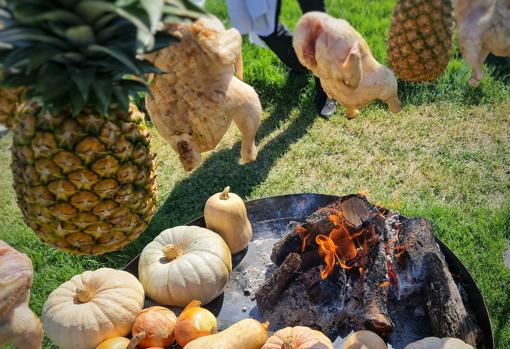 Carlos Martel (El Huaso): «Hacemos unos 200 asados al año y gastamos una tonelada de carne al mes»