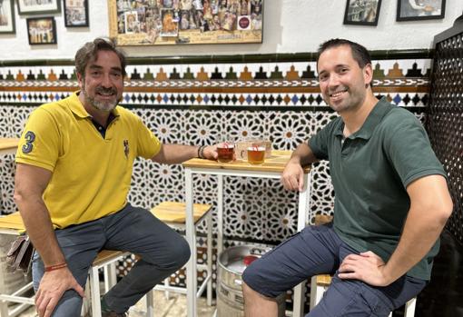 Ismael Merón y Carlos Barquín