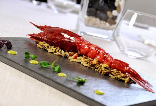 Plato del restaurante Abantal