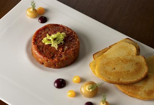 Steak Tartar, de Bar Plaza