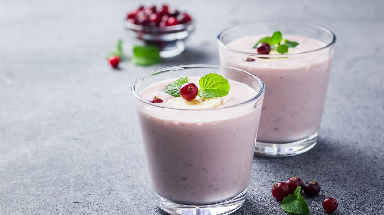 Este batido se prepara en unos minutos y está delicioso
