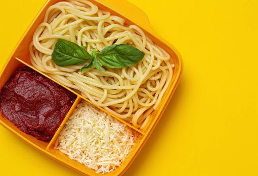 Guarda por separado la pasta y su salsa