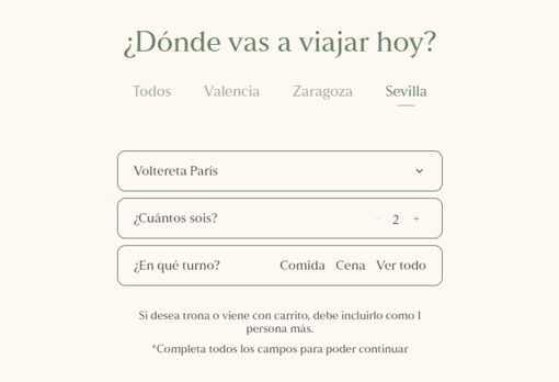 Voltereta abre sus reservas en Sevilla: esta es su carta y precios