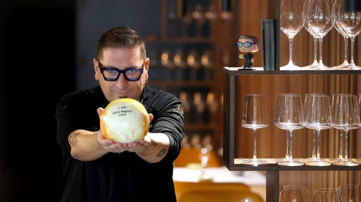 Periko Ortega, en su restaurante ReComiendo