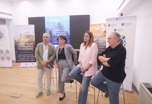 Alfonso Maceda, Carmen Ortiz, Angie Moreno y Julio Moreno