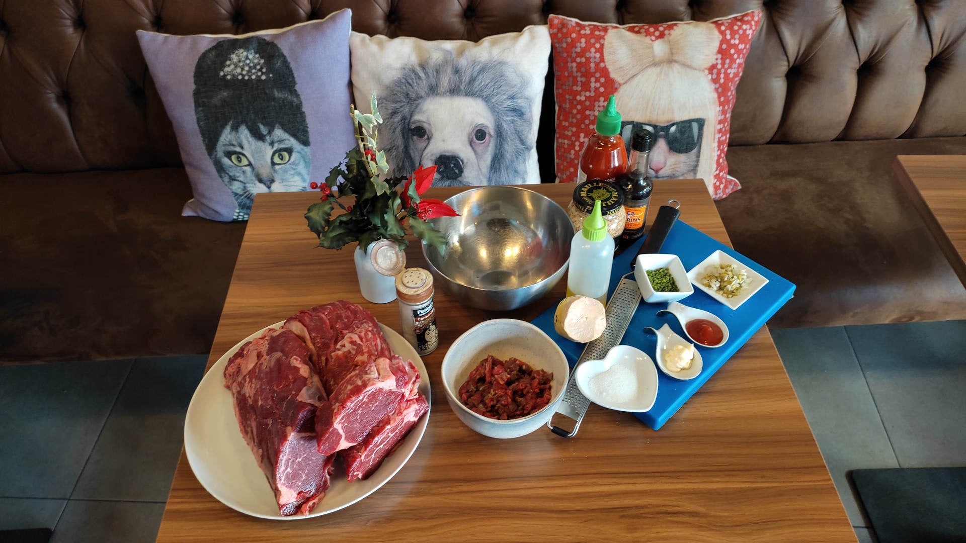 Los secretos del steak tartar cosido a mano de La Sastrería