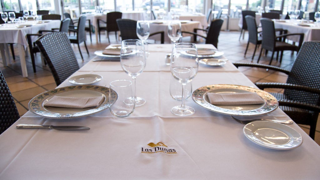 Restaurante Las Dunas en Mazagón. 