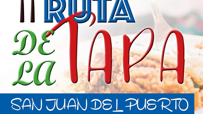 Cartel de la II Ruta de la Tapa de San Juan del Puerto