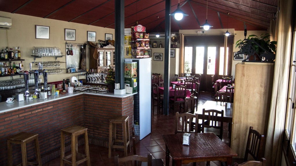 Restaurante el Kiosco en Zufre. Restaurante el Kiosco en Zufre