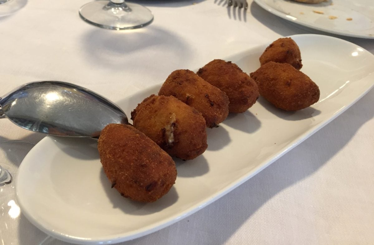 Croquetas de corvina