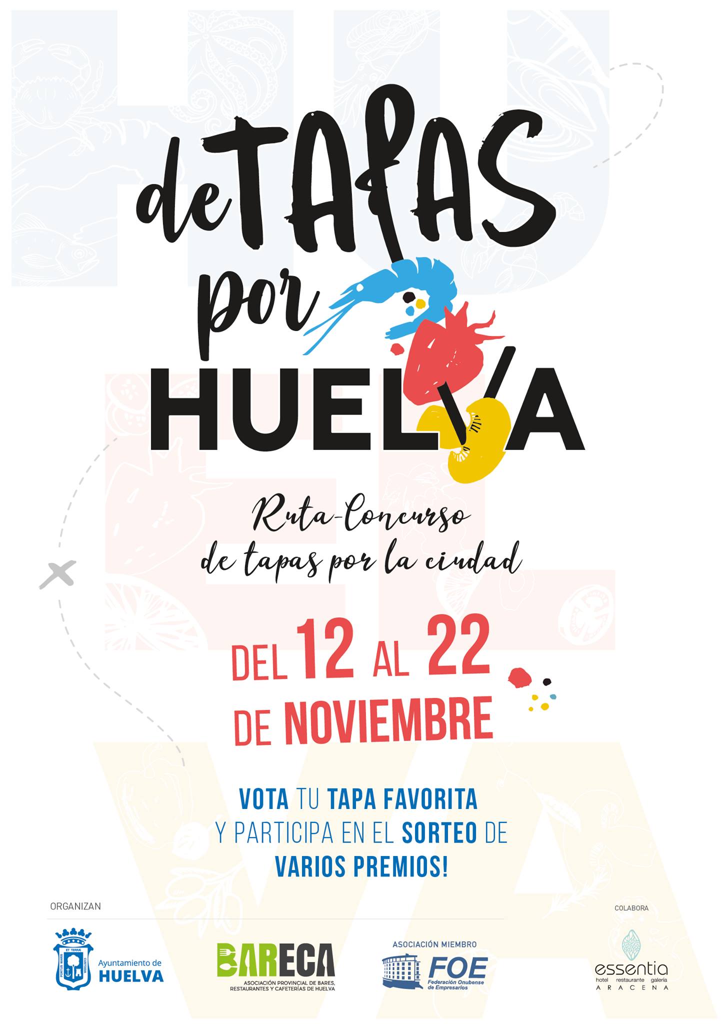 &quot;De tapas por Huelva&quot; ofrecerá propuestas inéditas del 12 al 22 de noviembre