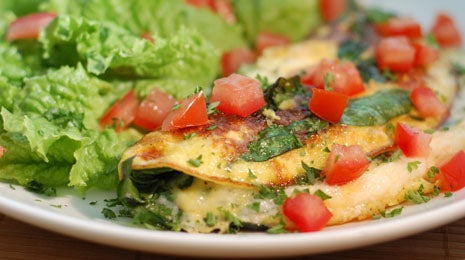 Tortilla de espinacas - Gurmé