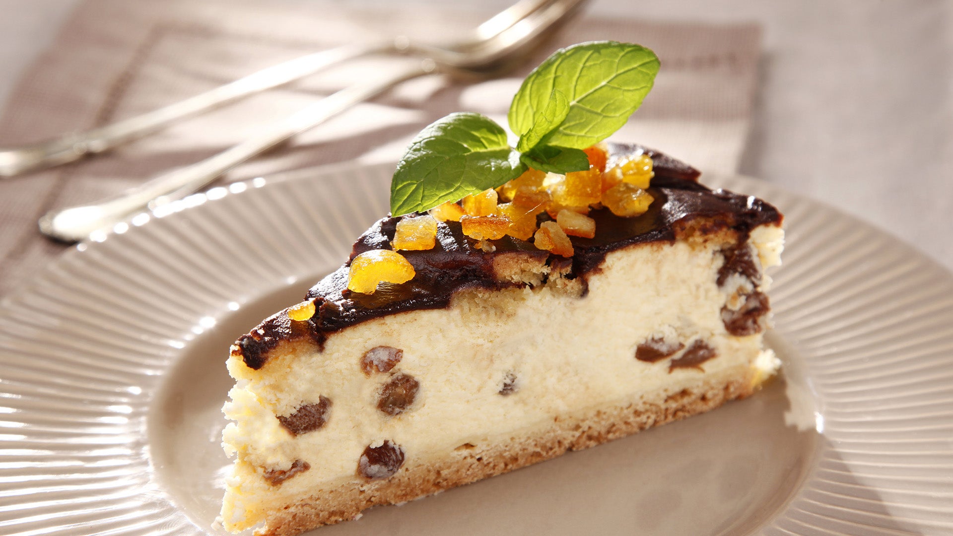 Tarta de queso y chocolate - Gurmé