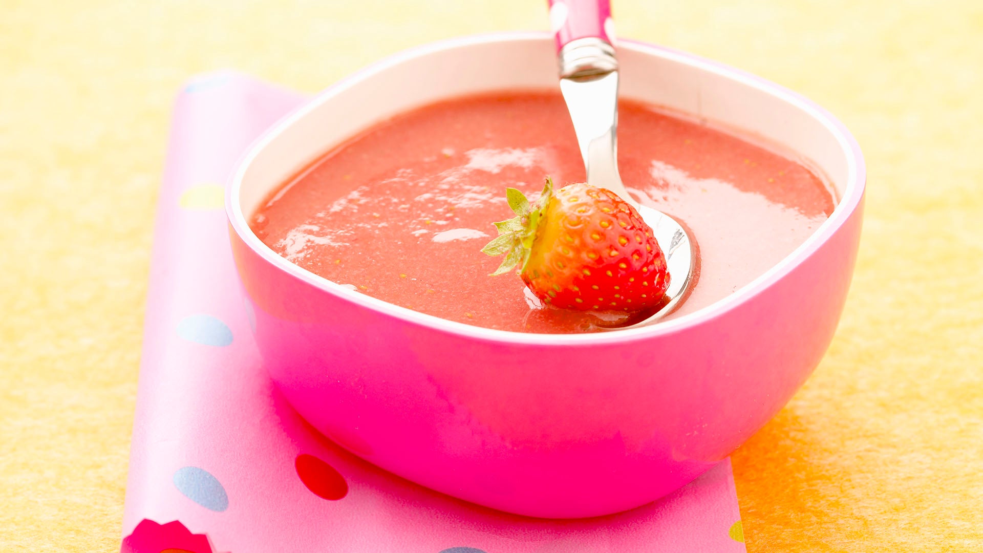 Gazpacho de fresas - Gurmé