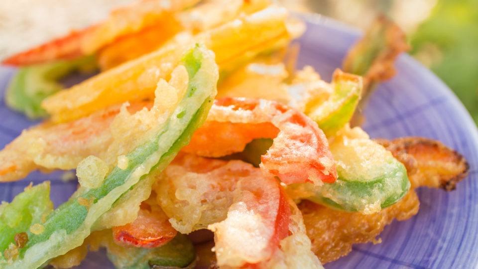tempura de verduras