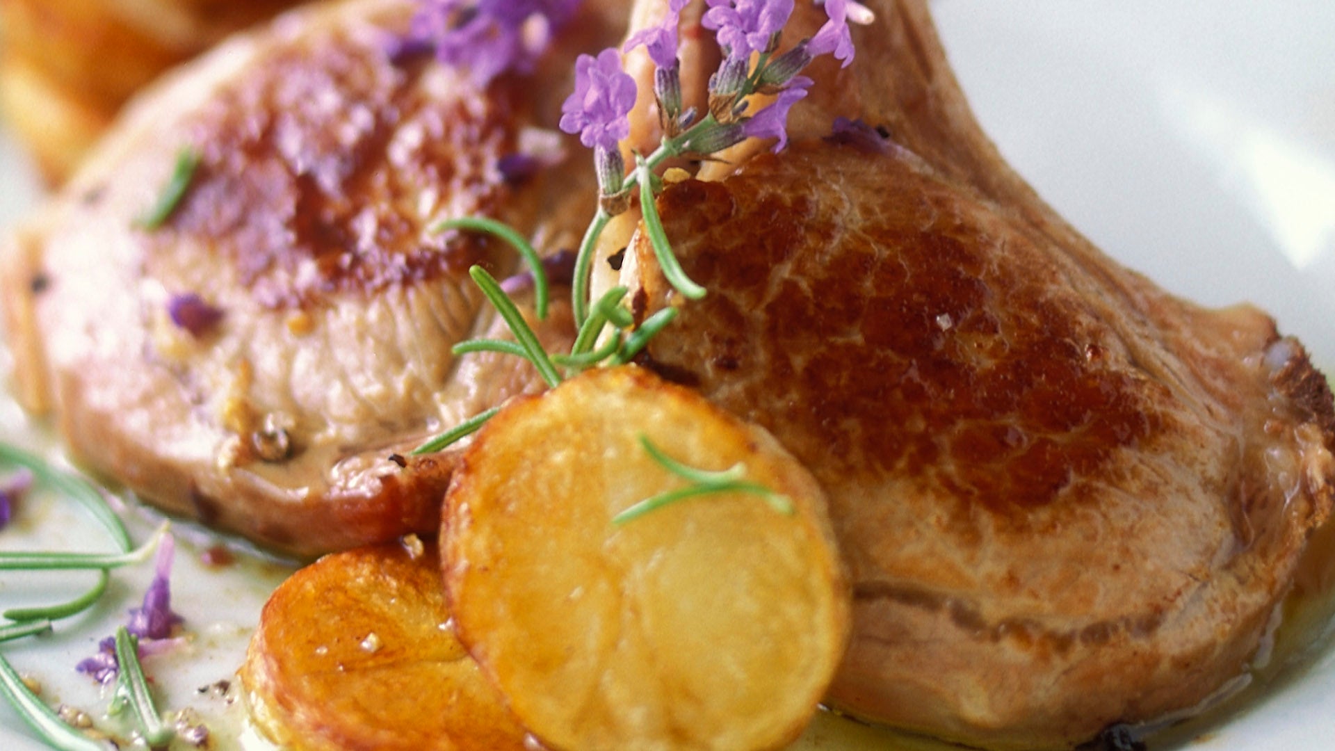 Chuletas de cordero marinadas - Gurmé