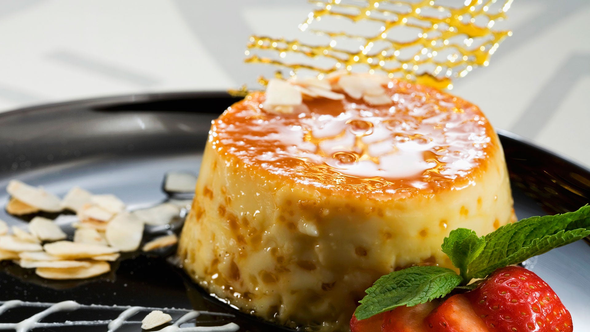 Flan de piña y leche condensada - Gurmé