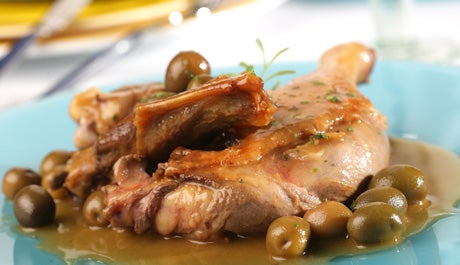 Pato con aceitunas - Gurmé