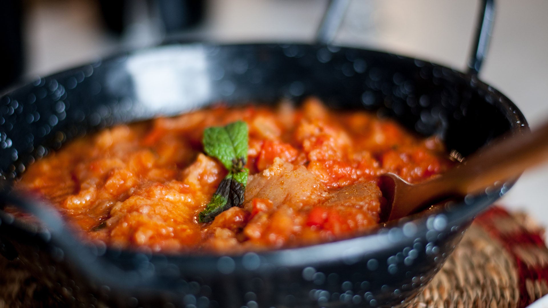 Sopa de tomate de la Antigua Abacería de San Lorenzo