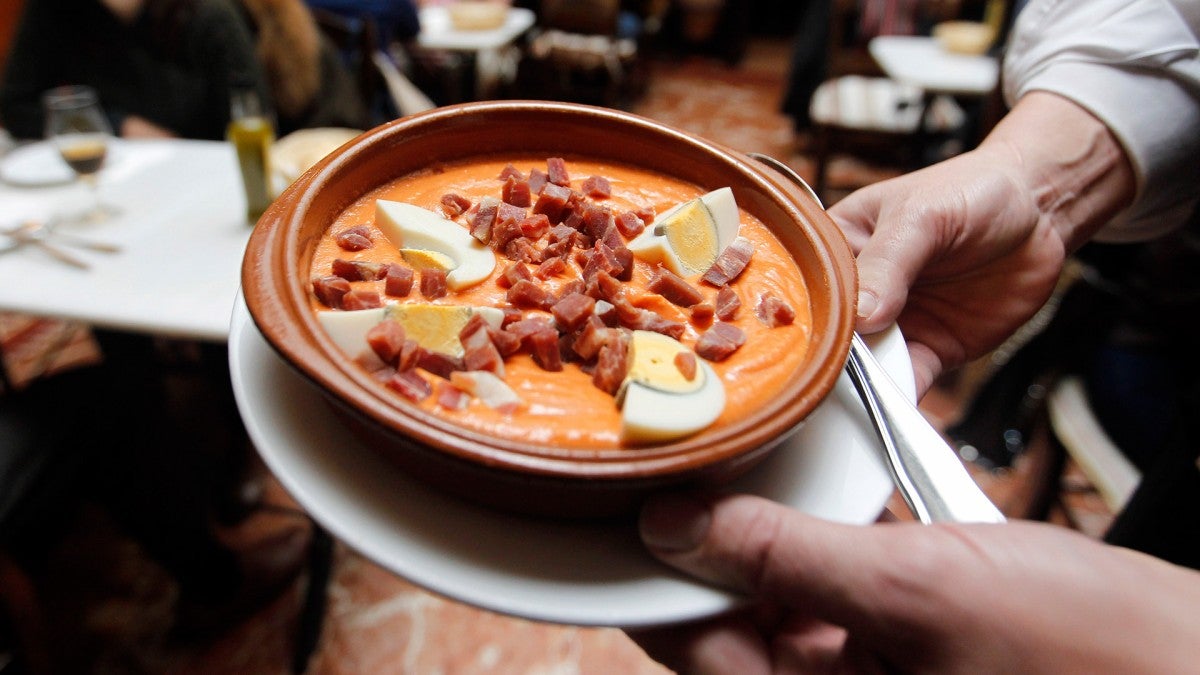 La ruta del salmorejo: salmorejo cordobés