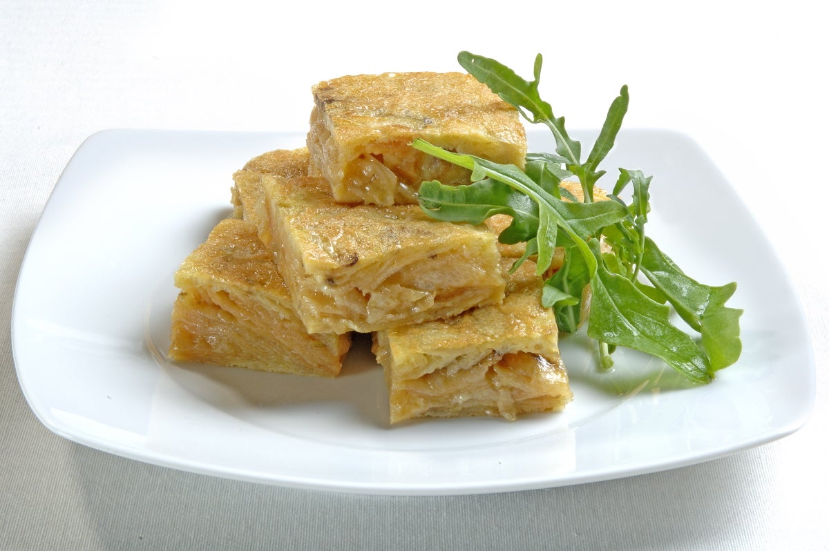 Tortilla de patatas chips - Gurmé