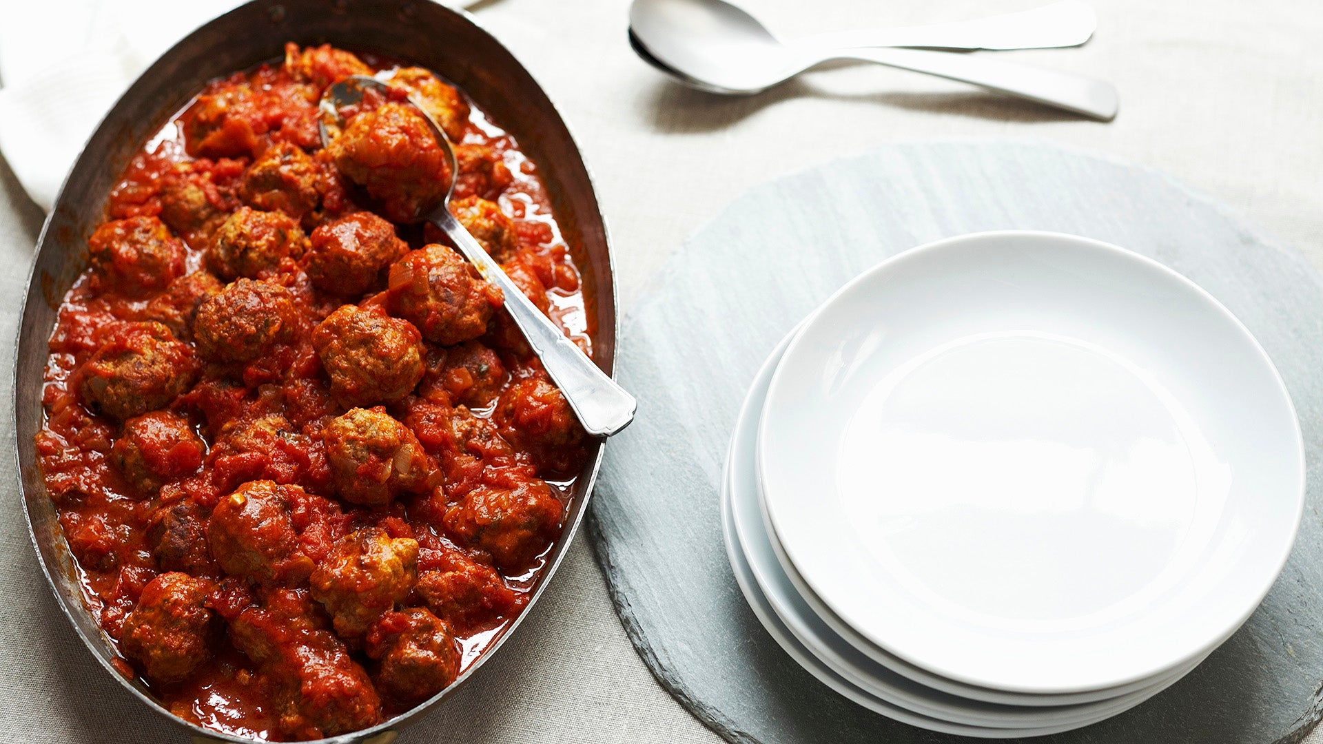 Albóndigas con tomate - Gurmé