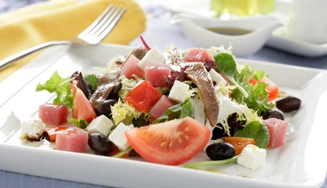 Ensalada de ahumados - Gurmé