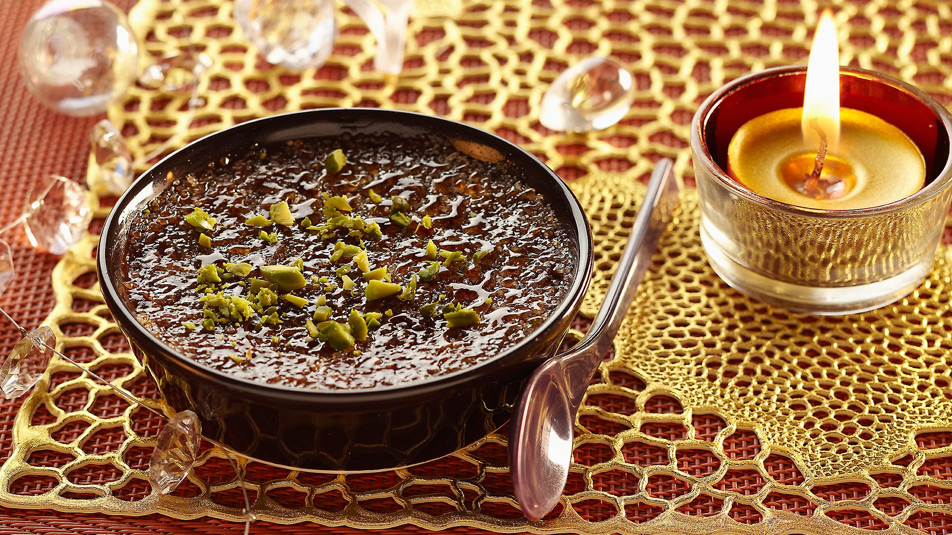 Natillas de chocolate con frutos secos - Gurmé