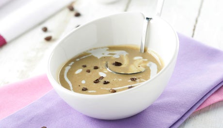 Crema de café con pepitas de chocolate - Gurmé