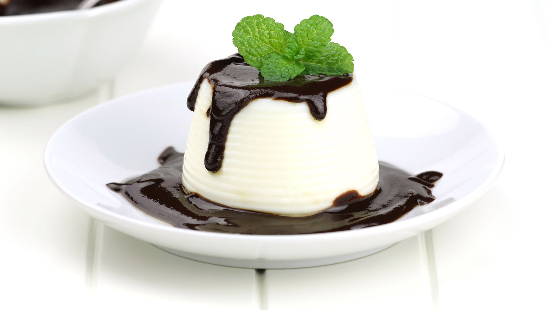 Panacota de chocolate blanco - Gurmé