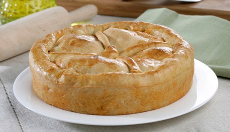 Empanada rellena de atún con tomate - Gurmé