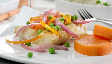 Pescado a la chorrillana - Gurmé