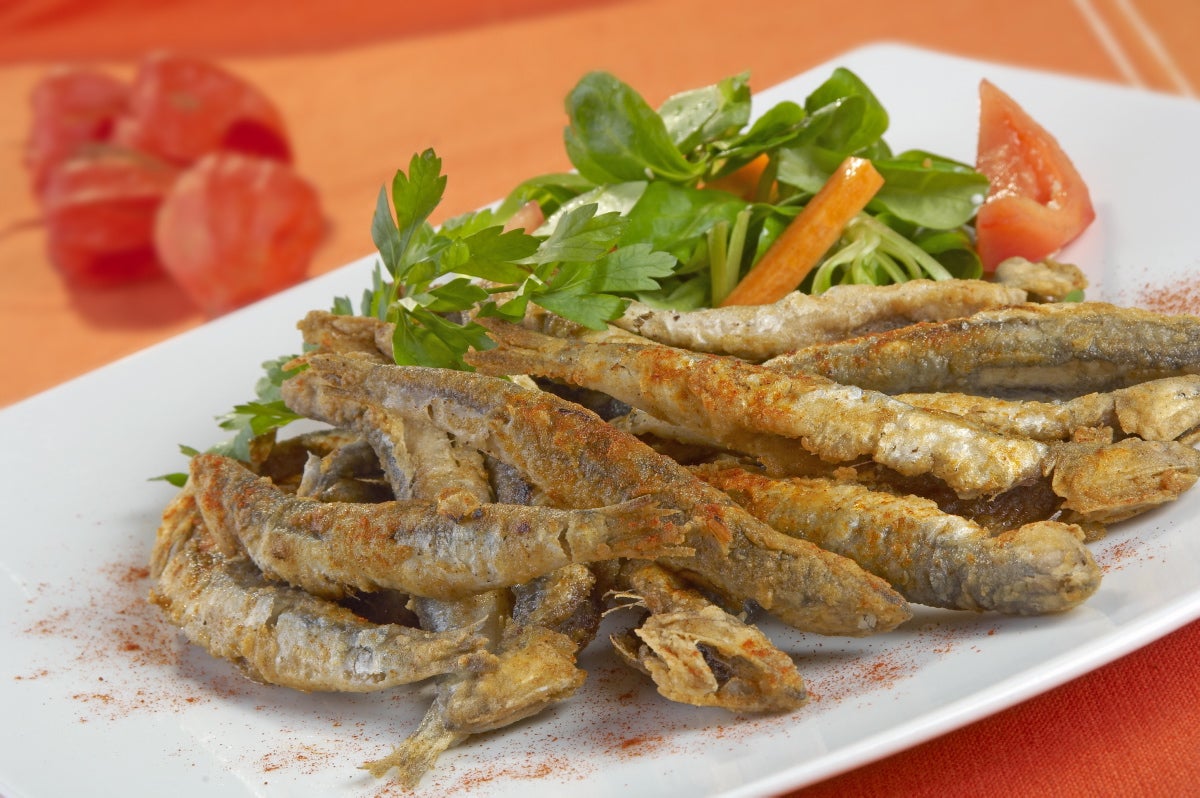 Boquerones fritos a la andaluza - Gurmé