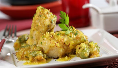 Bacalao con brécol - Gurmé