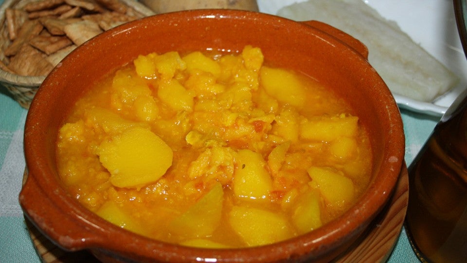 Patatas con bacalao
