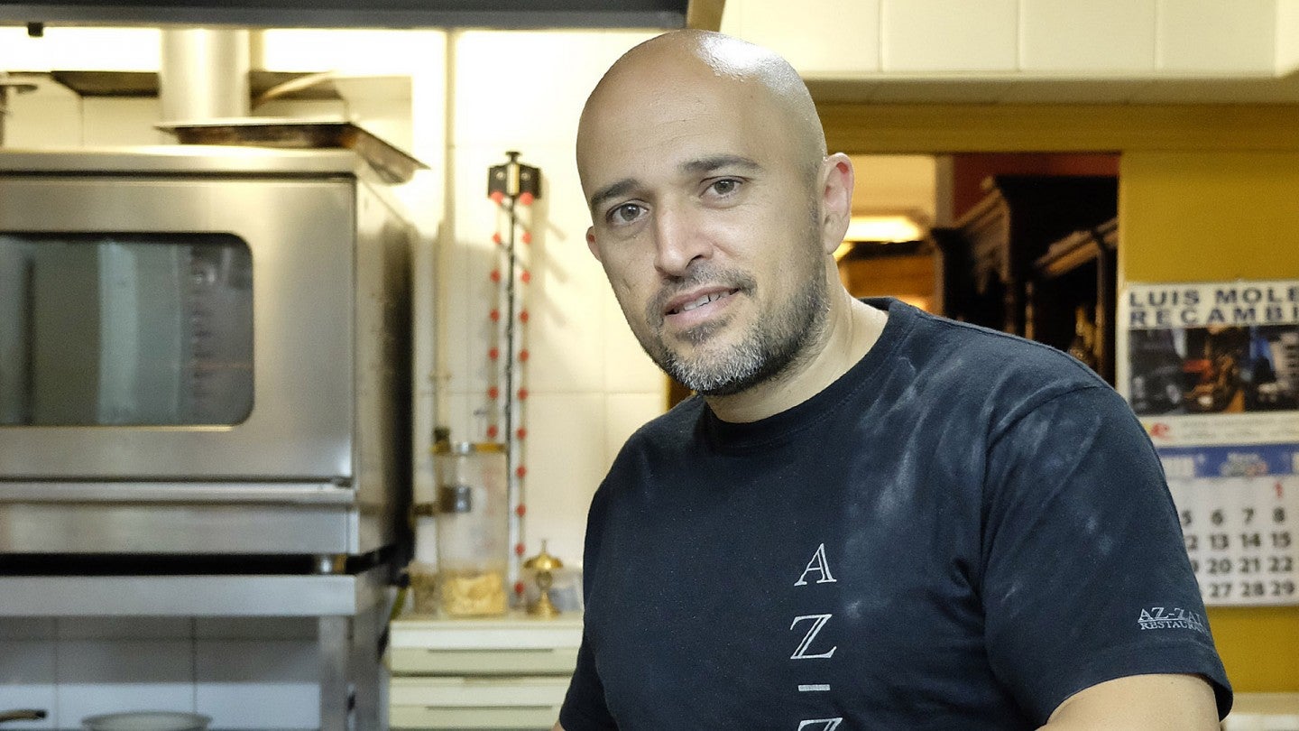 Antonio Conejero, chef del Restaurante Az-Zait / Jesús Spínola