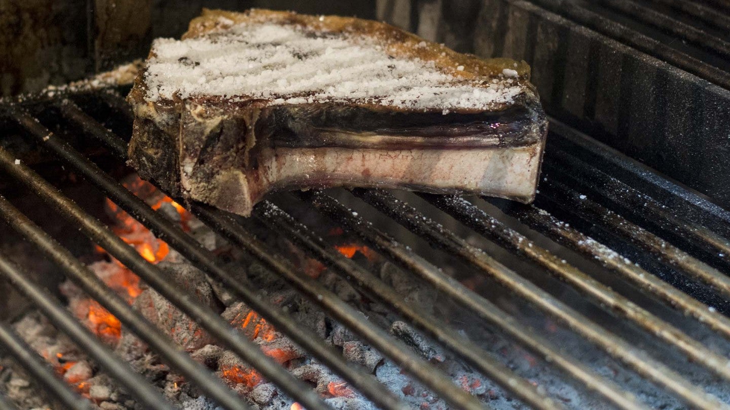 Barbacoa en el Restaurante Almansa