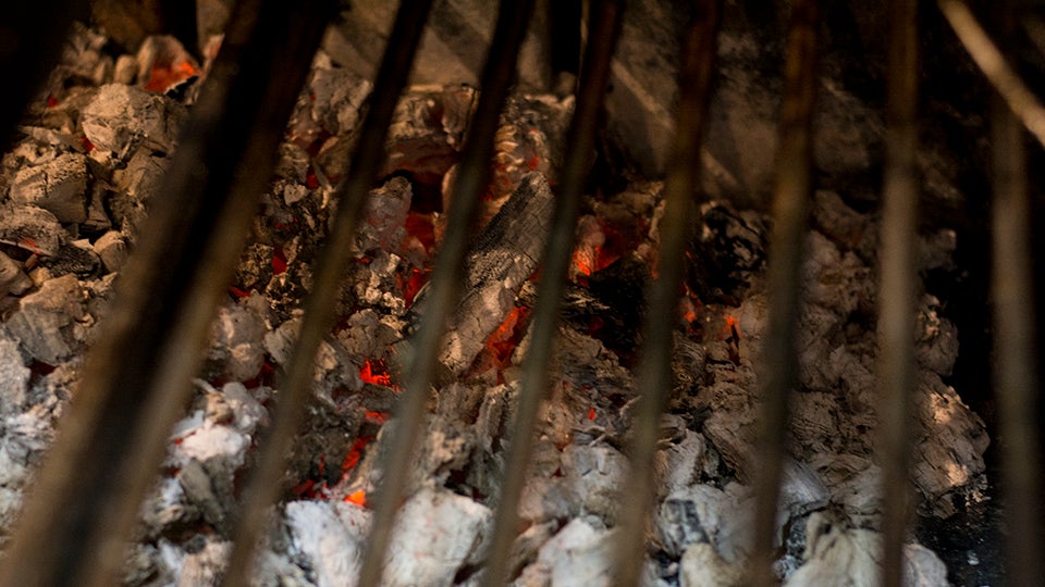 Barbacoa en el Restaurante Almansa